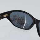 CHANEL COCO Mark Sunglasses plastic Black 04155 75641 CC Auth 147051-11