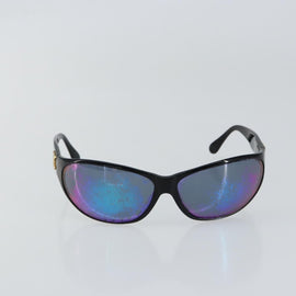 CHANEL COCO Mark Sunglasses plastic Black 04155 75641 CC Auth 147051 - 0