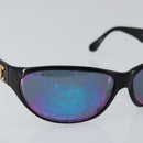 CHANEL COCO Mark Sunglasses plastic Black 04155 75641 CC Auth 147051-6