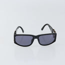 CHANEL Sonnenbrille Kunststoff Schwarz CC Auth 147052-2