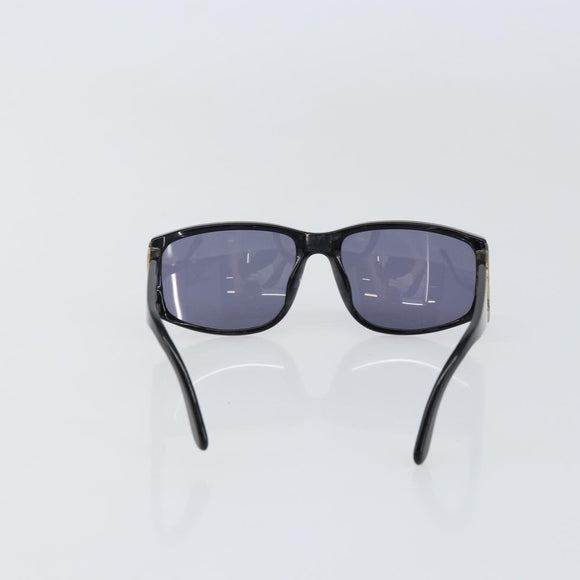 CHANEL Sonnenbrille Kunststoff Schwarz CC Auth 147052