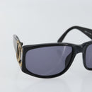 CHANEL Sonnenbrille Kunststoff Schwarz CC Auth 147052-6
