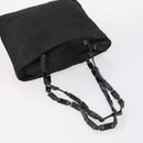 PRADA Tote Bag Nylon 4 Set Black Blue Auth 147053-10