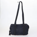 PRADA Tote Bag Nylon 4 Set Black Blue Auth 147053-15