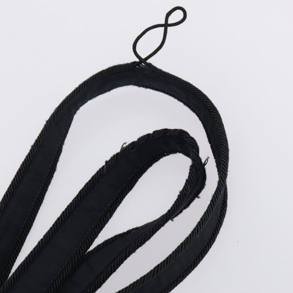 PRADA Tote Bag Nylon 4 Set Black Blue Auth 147053