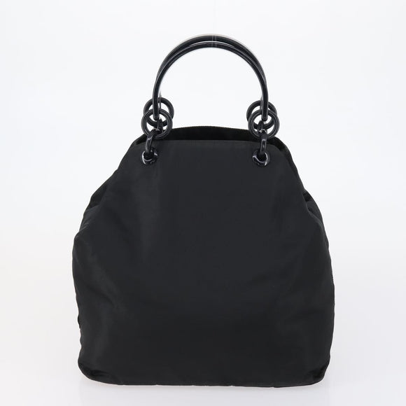 PRADA Tote Bag Nylon 4 Set Black Blue Auth 147053