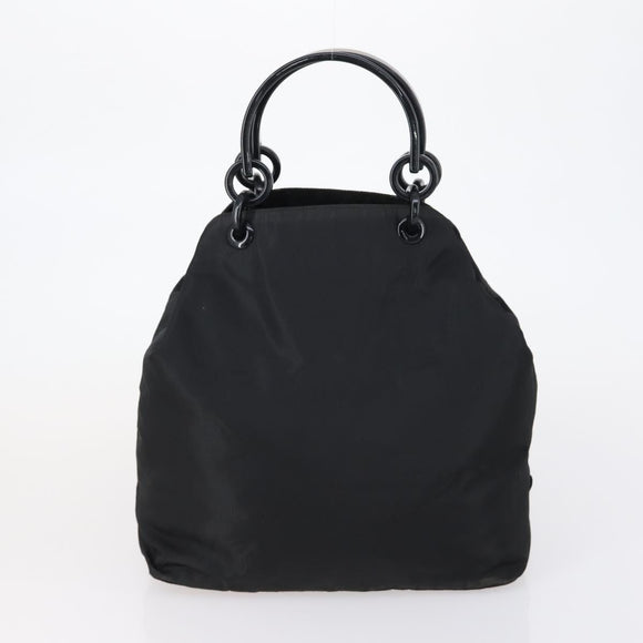 PRADA Tote Bag Nylon 4 Set Black Blue Auth 147053