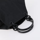 PRADA Tote Bag Nylon 4 Set Black Blue Auth 147053-22