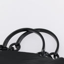 PRADA Tote Bag Nylon 4 Set Black Blue Auth 147053-23