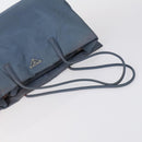 PRADA Tote Bag Nylon 4 Set Black Blue Auth 147053-4