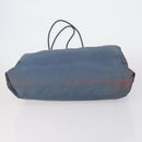 PRADA Tote Bag Nylon 4 Set Black Blue Auth 147053-6