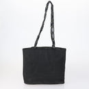 PRADA Tote Bag Nylon 4 Set Black Blue Auth 147053-9