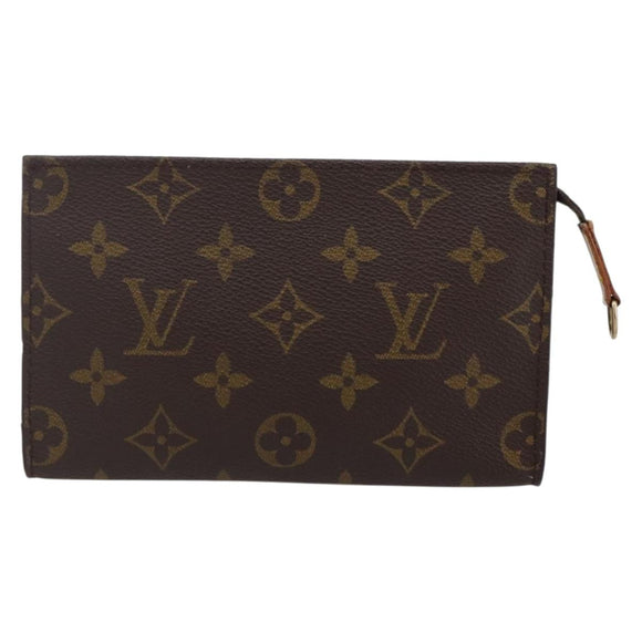LOUIS VUITTON Monogram Bucket PM Accessory Pouch LV Auth 147059