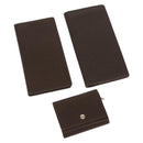 LOUIS VUITTON Taiga Wallet 3 Set Grizzly LV Auth 147062-1