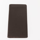 LOUIS VUITTON Taiga Wallet 3 Set Grizzly LV Auth 147062-11