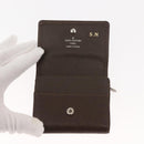 LOUIS VUITTON Taiga Wallet 3 Set Grizzly LV Auth 147062-26