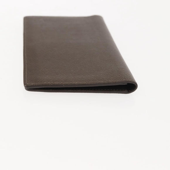 LOUIS VUITTON Taiga Wallet 3 Set Grizzly LV Auth 147062