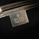 GUCCI GG Supreme Shoulder Bag PVC White Gold 190258 Auth 147063-17