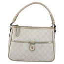 GUCCI GG Supreme Shoulder Bag PVC White Gold 190258 Auth 147063-13