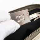 GUCCI GG Supreme Shoulder Bag PVC White Gold 190258 Auth 147063-12