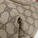 GUCCI GG Supreme Web Sherry Line Tote Bag PVC Beige 39 02 003 Auth 147064-9