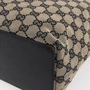 GUCCI GG Canvas Tote Bag Beige Gold 002 1098 Auth 147067-12