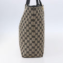 GUCCI GG Canvas Tote Bag Beige Gold 002 1098 Auth 147067-5