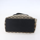 GUCCI GG Canvas Tote Bag Beige Gold 002 1098 Auth 147067-9