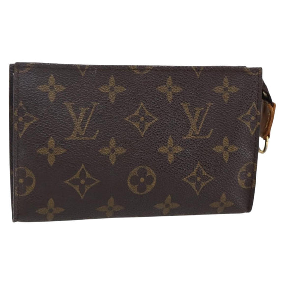 LOUIS VUITTON Monogram Bucket PM Accessory Pouch LV Auth 147070