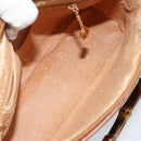 GUCCI Bamboo Hand Bag Leather 2way Brown Gold 000 2058 0290 0 Auth 147071-10