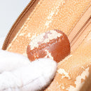 GUCCI Bamboo Hand Bag Leather 2way Brown Gold 000 2058 0290 0 Auth 147071-12