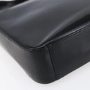 GUCCI Soho Shoulder Bag Enamel Black Auth 147072-13