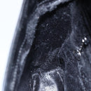 GUCCI Soho Shoulder Bag Enamel Black Auth 147072-18