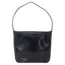 GUCCI Soho Shoulder Bag Enamel Black Auth 147072-2