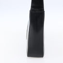 GUCCI Soho Shoulder Bag Enamel Black Auth 147072-5