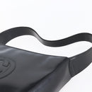 GUCCI Soho Shoulder Bag Enamel Black Auth 147072-8
