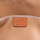 CELINE Macadam Canvas Tote Bag PVC Beige Gold Auth 147075-18