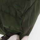 PRADA Backpack Nylon Khaki Silver Auth 147077-17