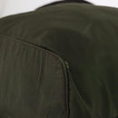 PRADA Backpack Nylon Khaki Silver Auth 147077-10