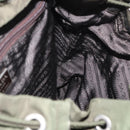 PRADA Backpack Nylon Khaki Silver Auth 147077-23