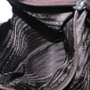 PRADA Backpack Nylon Khaki Silver Auth 147077-26