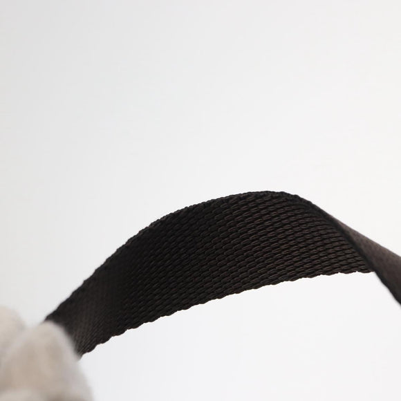 PRADA Backpack Nylon Khaki Silver Auth 147077