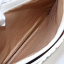 BURBERRY Nova Check Tote Bag Canvas Leather Beige Silver Auth 147078-23