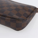 LOUIS VUITTON Damier Ebene Pochette Accessoires Pouch N41206 LV Auth 147090-15