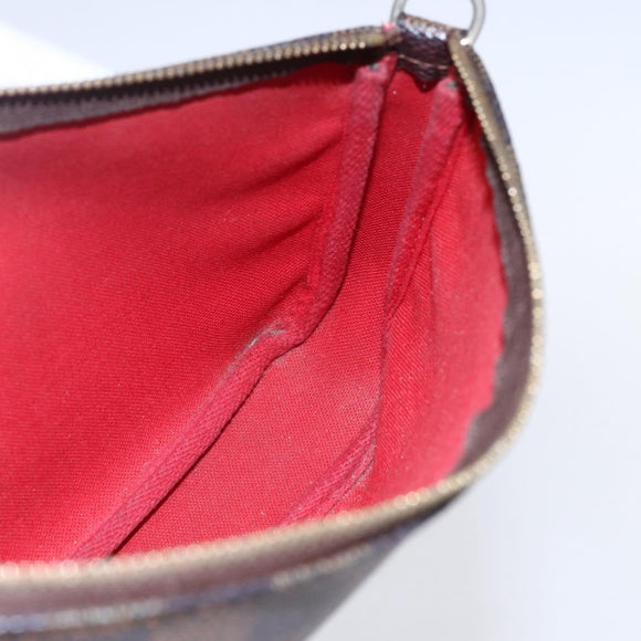 LOUIS VUITTON Damier Ebene Pochette Accessoires Pouch N41206 LV Auth 147090