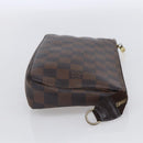 LOUIS VUITTON Damier Ebene Pochette Accessoires Pouch N41206 LV Auth 147090-4