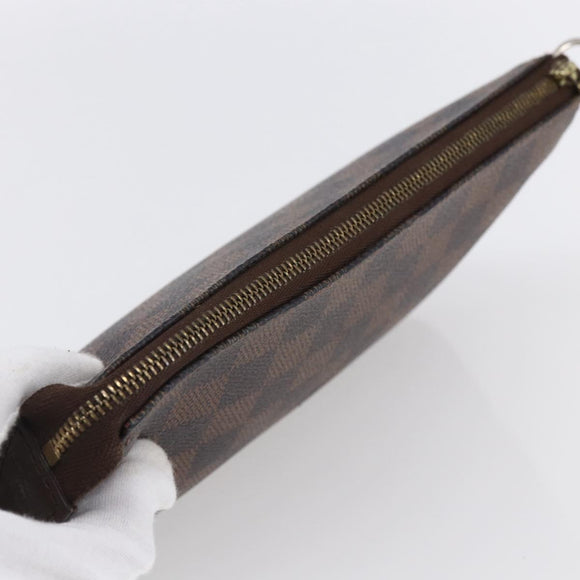 LOUIS VUITTON Damier Ebene Pochette Accessoires Pouch N41206 LV Auth 147090