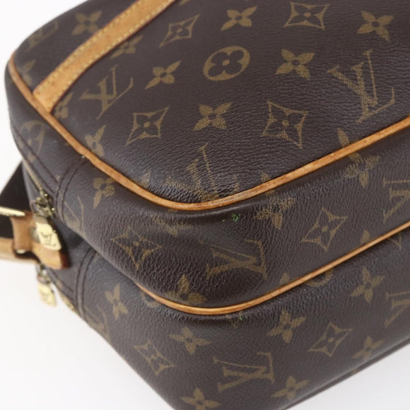 LOUIS VUITTON Monogram Reporter PM Shoulder Bag M45254 LV Auth 147091