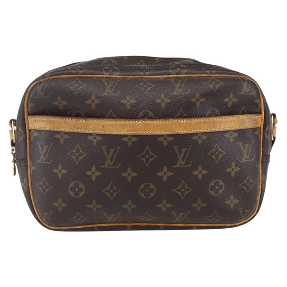 LOUIS VUITTON Monogram Reporter PM Shoulder Bag M45254 LV Auth 147091