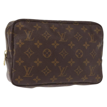 LOUIS VUITTON Monogram Trousse Toilette 23 Clutch Bag M47524 LV Auth 147094